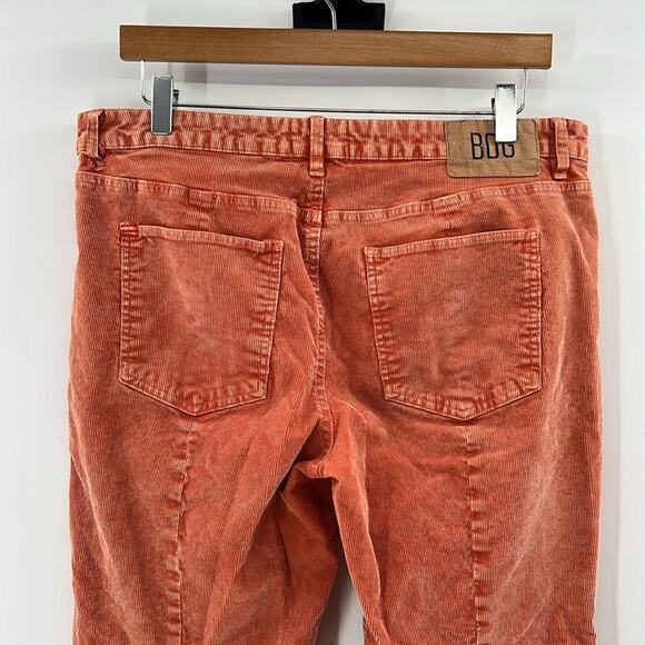 BDG Urban Outfitters Women's Extreme Flare Corduroys - Orange - 29 - Picture 6 of 7